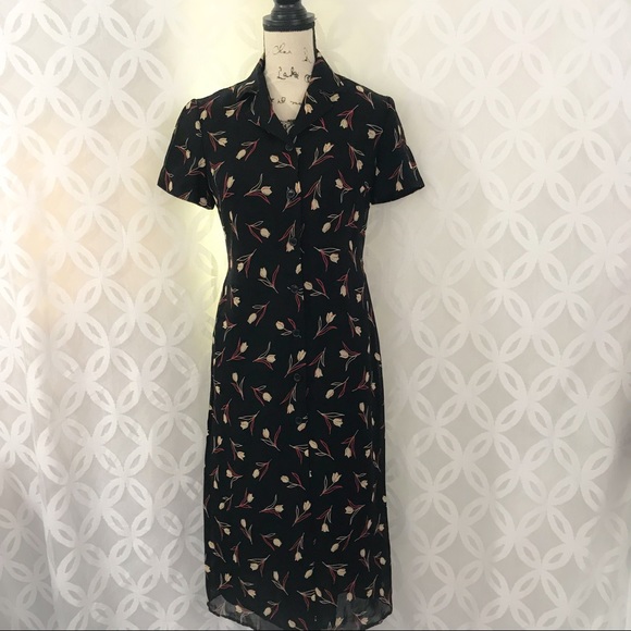 petite button down dress